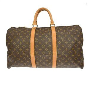 Louis Vuitton Monogram Keepall 50 Duffle Travel Handbag M41426 SP0992 YQ01856